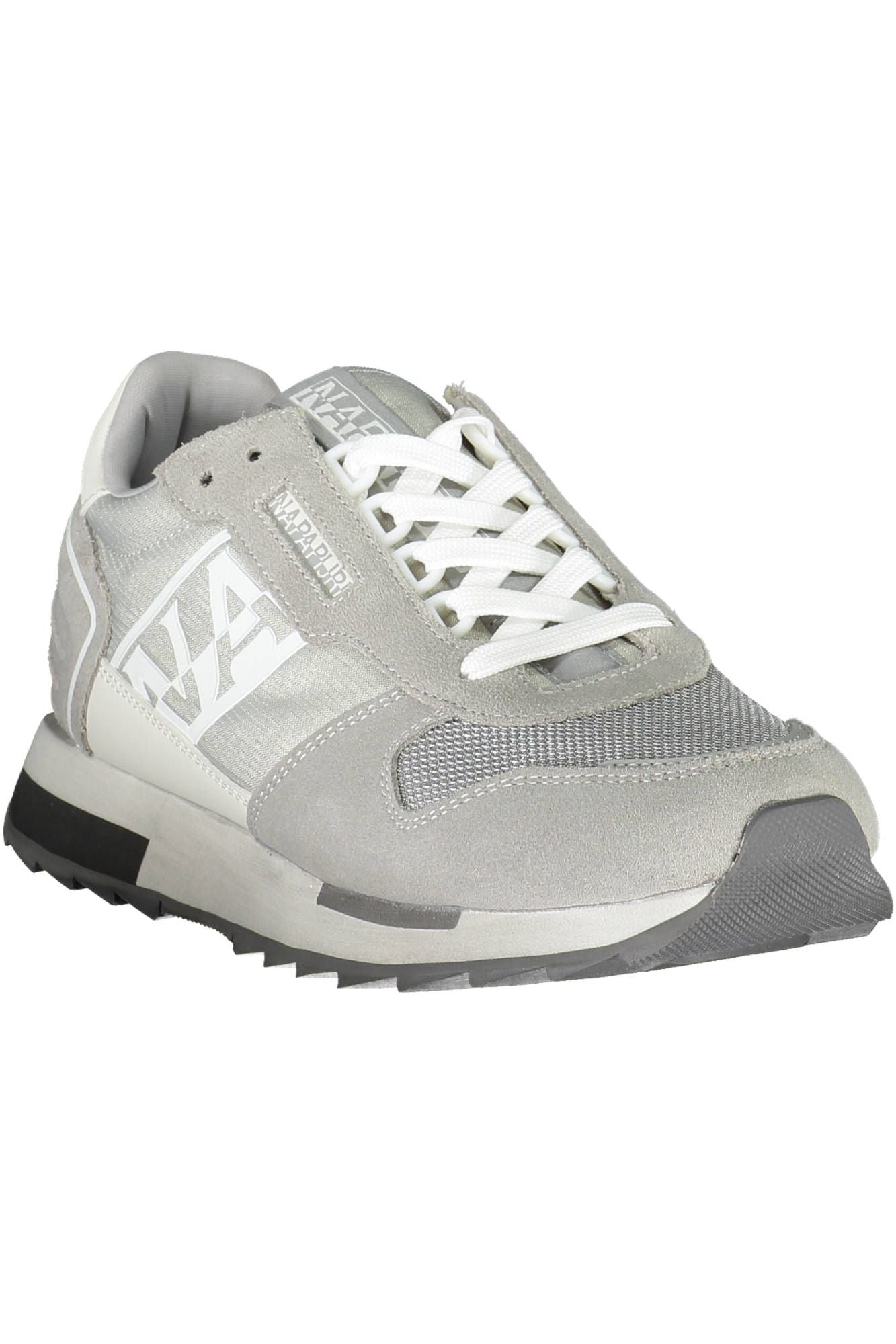 Napapijri Grey Polyester Men's Sneakers