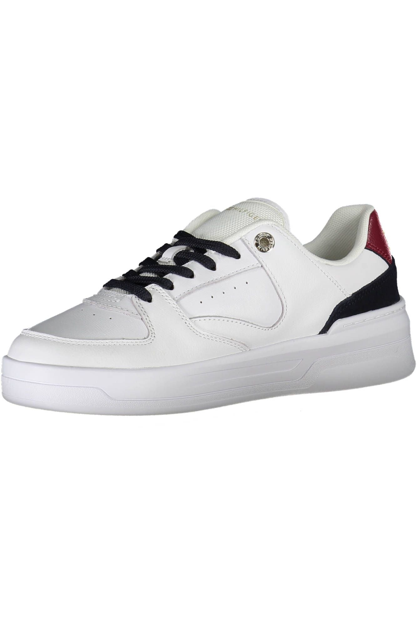 Tommy Hilfiger White Leather Women's Sneakers