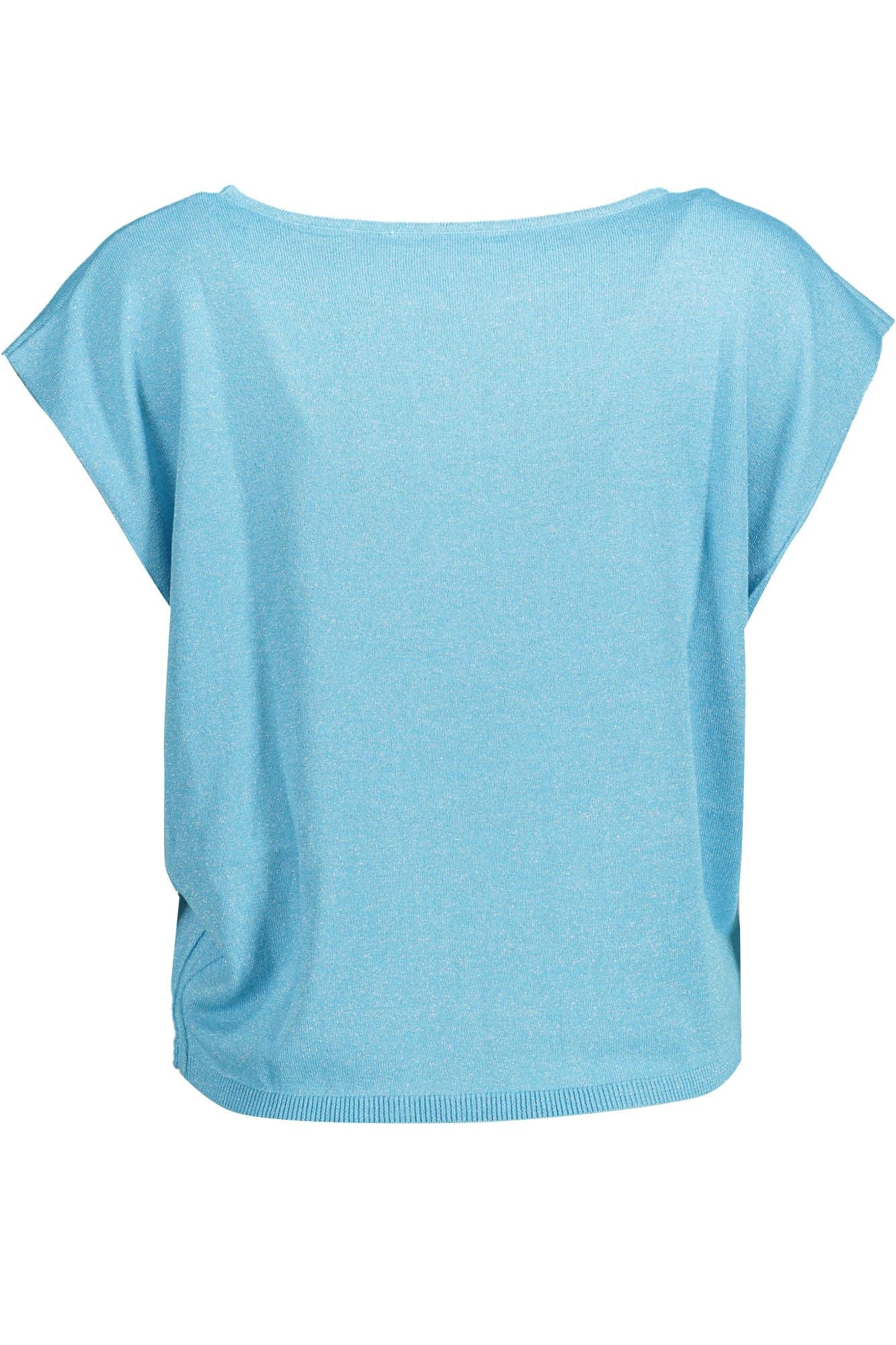 Kocca Light Blue Viscose Women's Top