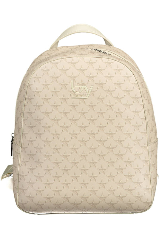 BYBLOS Beige PVC Frauen Rucksack