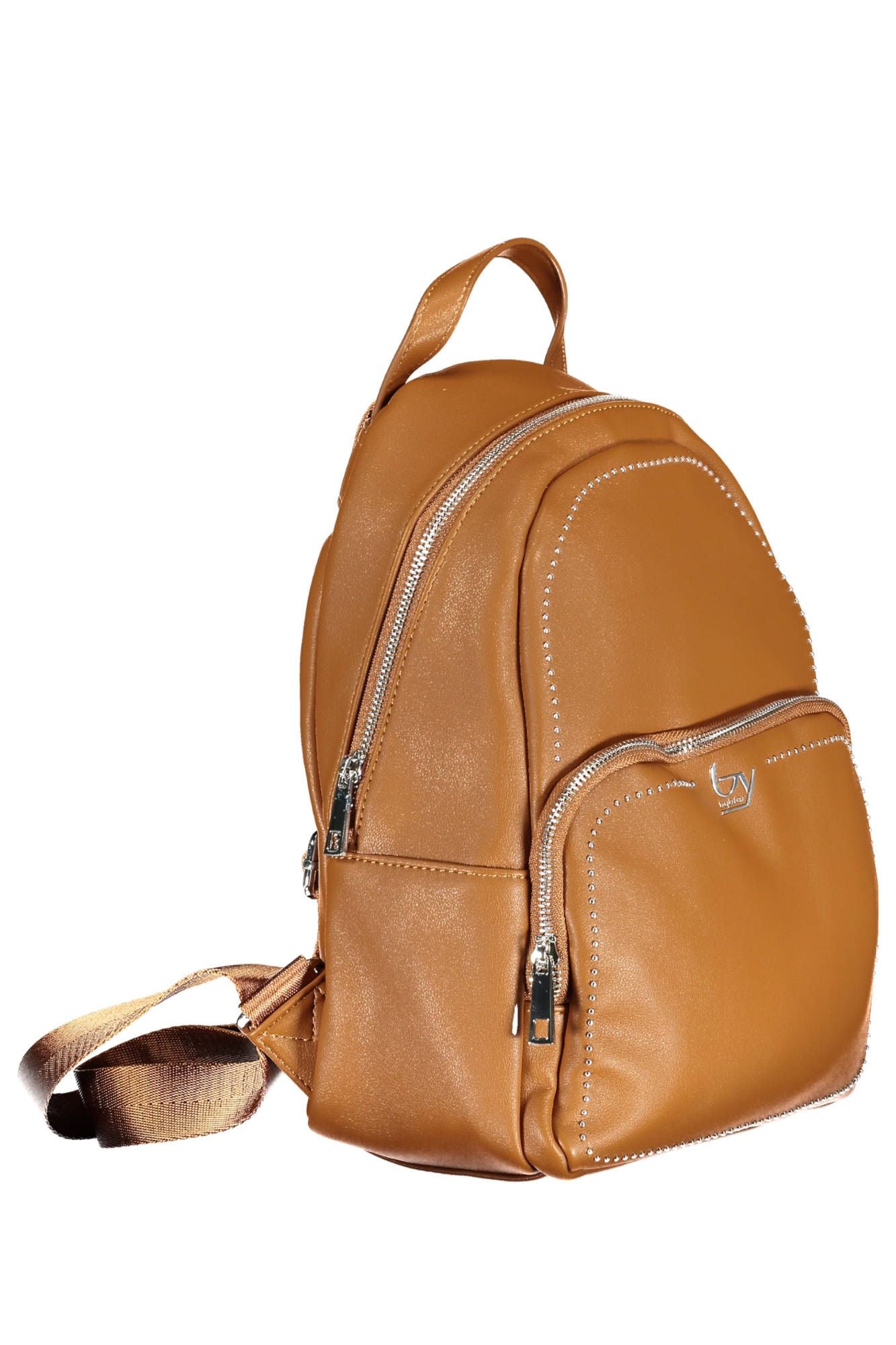 BYBLOS Brown Polyethylene Backpack for Women