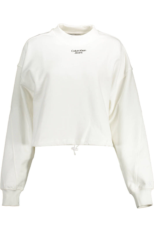 Calvin Klein White Cotton Sweater for Women