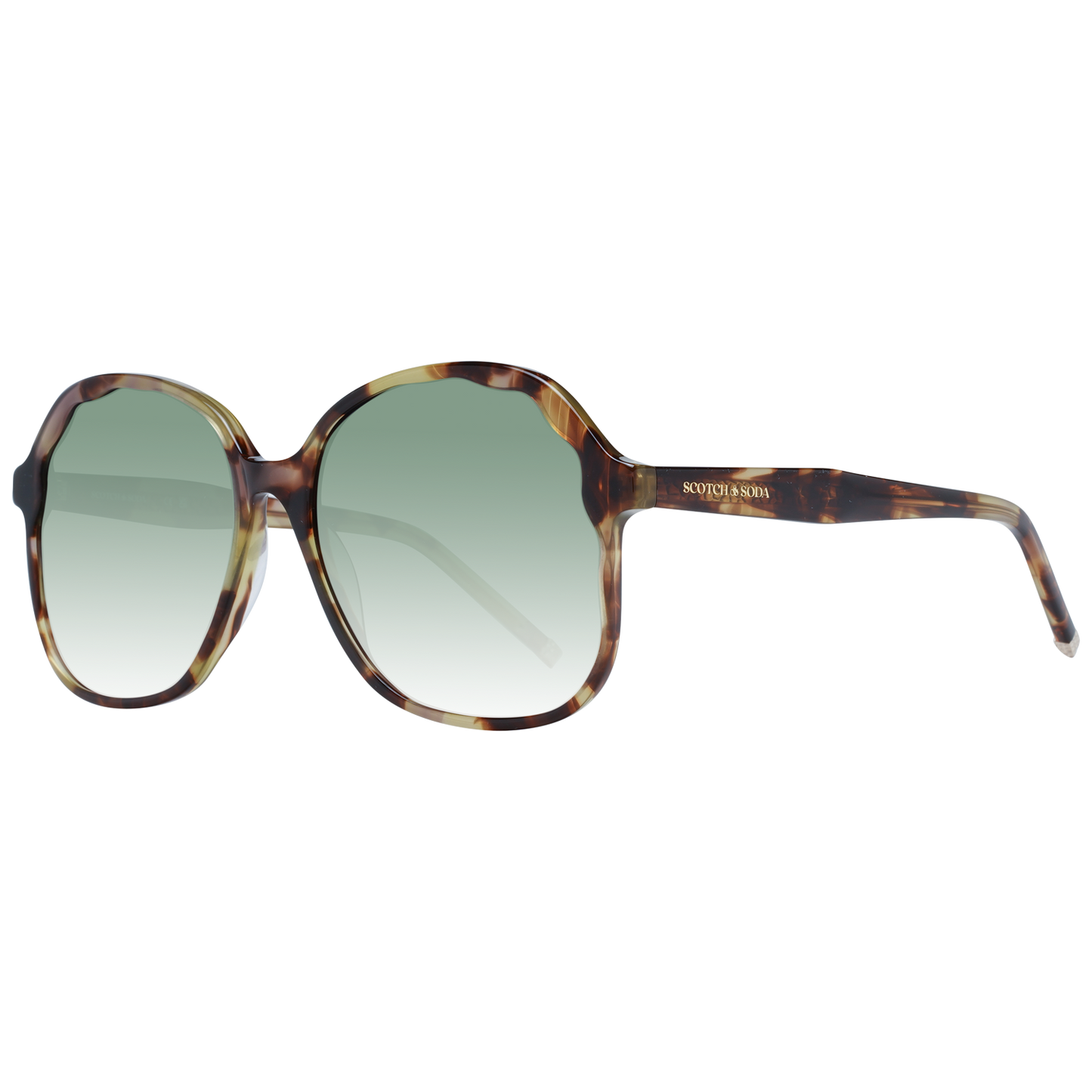 Scotch &amp; Soda Chic Butterfly Sunglasses with Color Gradient