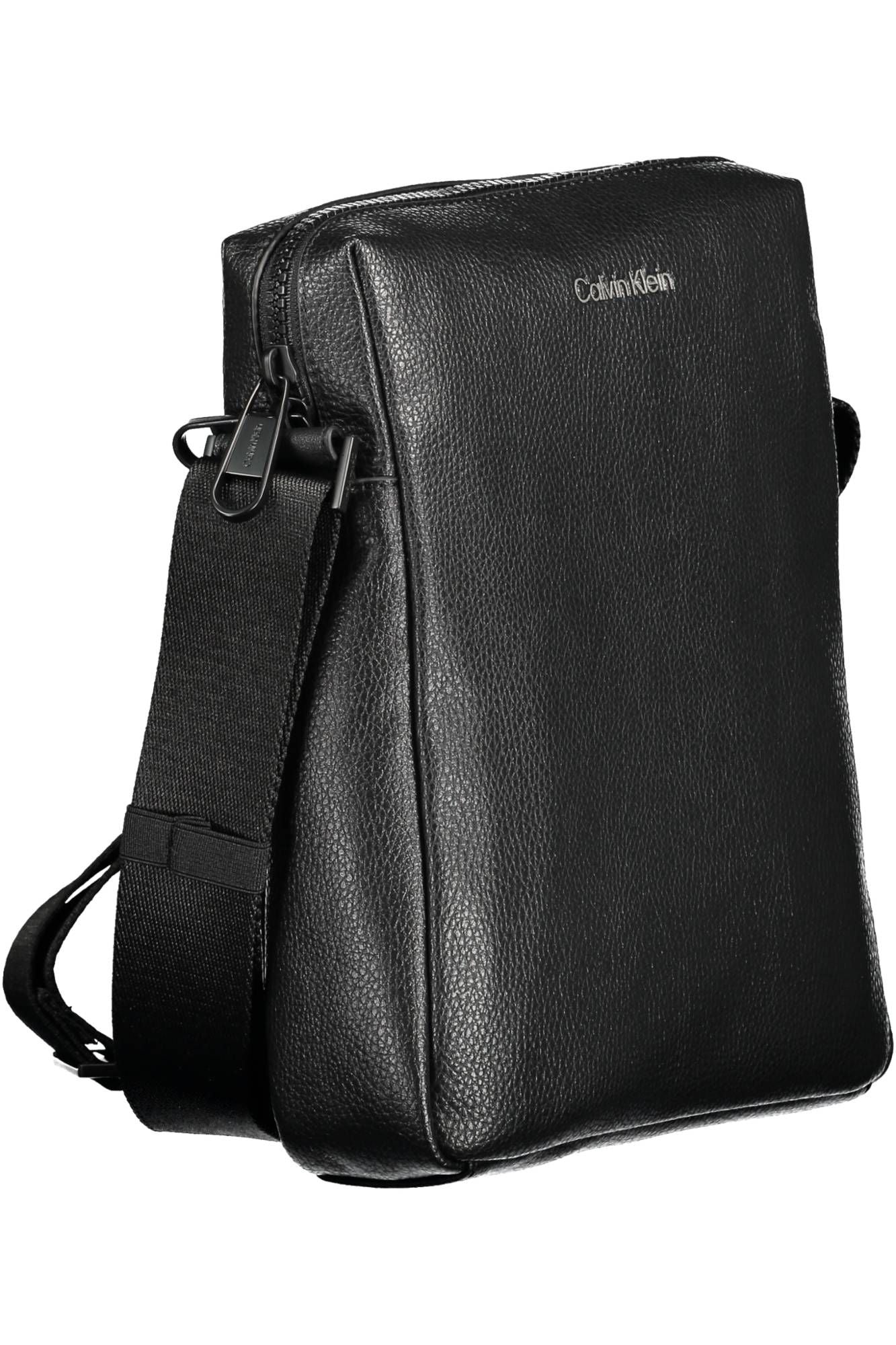 Calvin Klein Black Polyester Men's Shoulder Bag