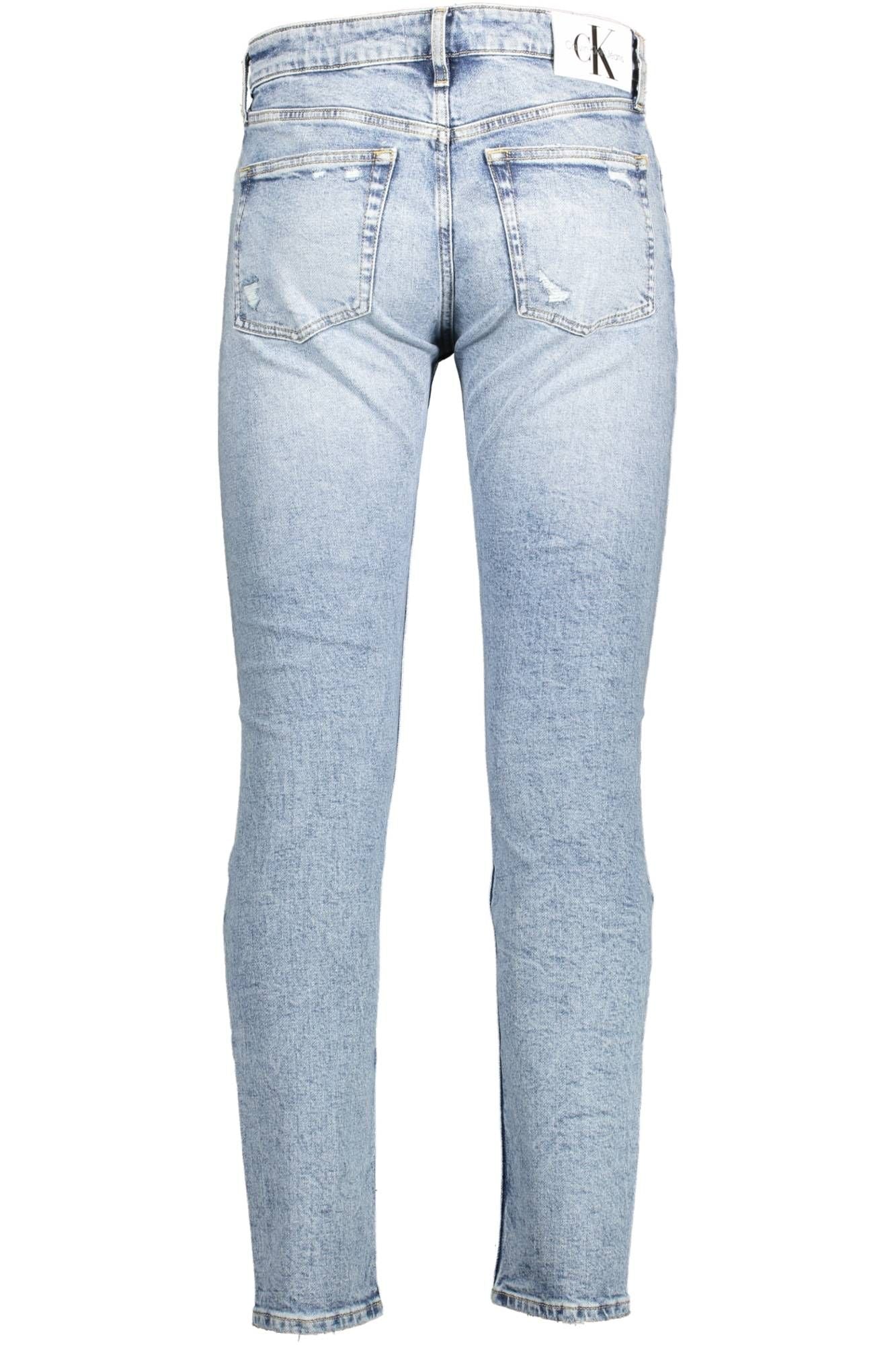 Calvin Klein Light Blue Cotton Men's Jeans