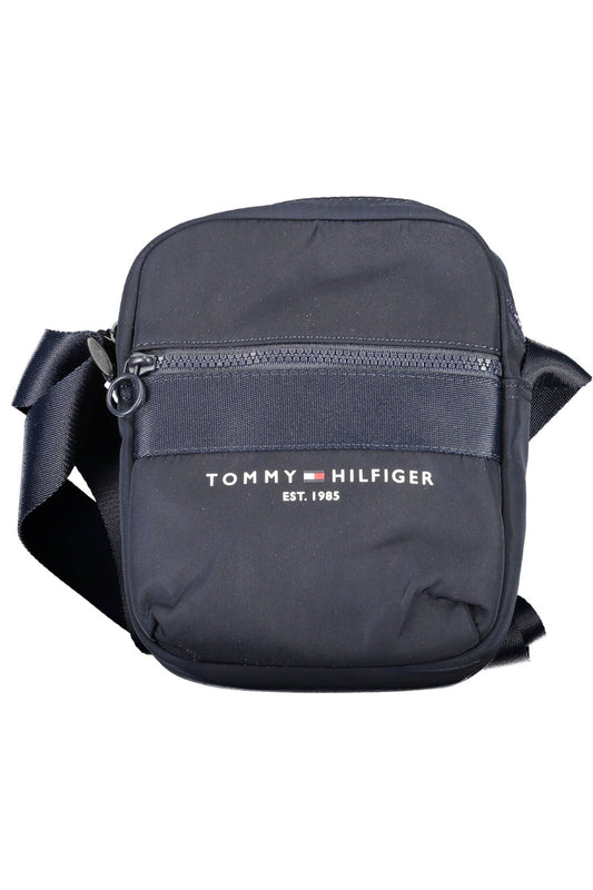 Tommy Hilfiger Blue Polyester Men's Shoulder Bag