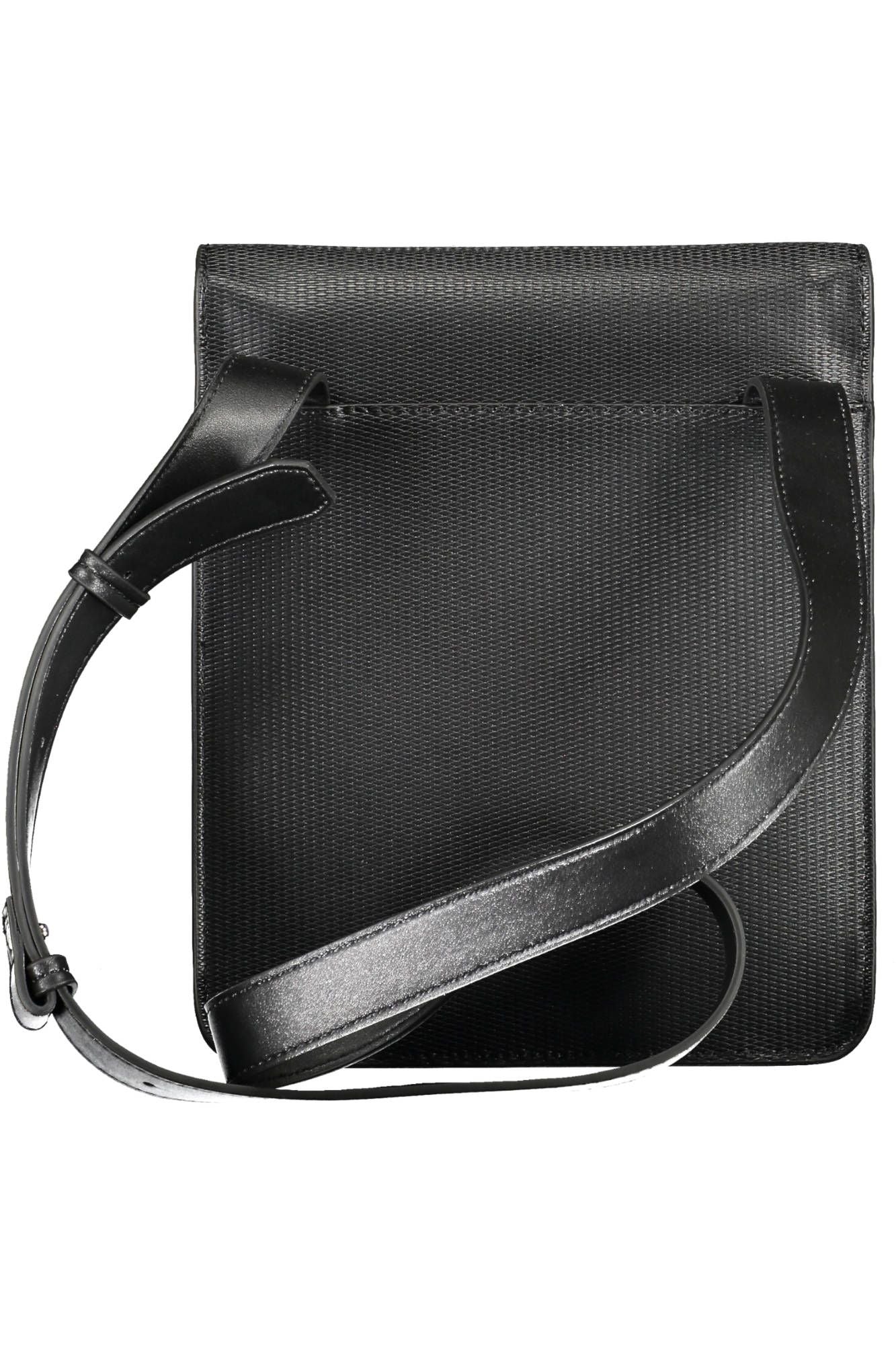 Calvin Klein Black Polyester Men's Shoulder Bag