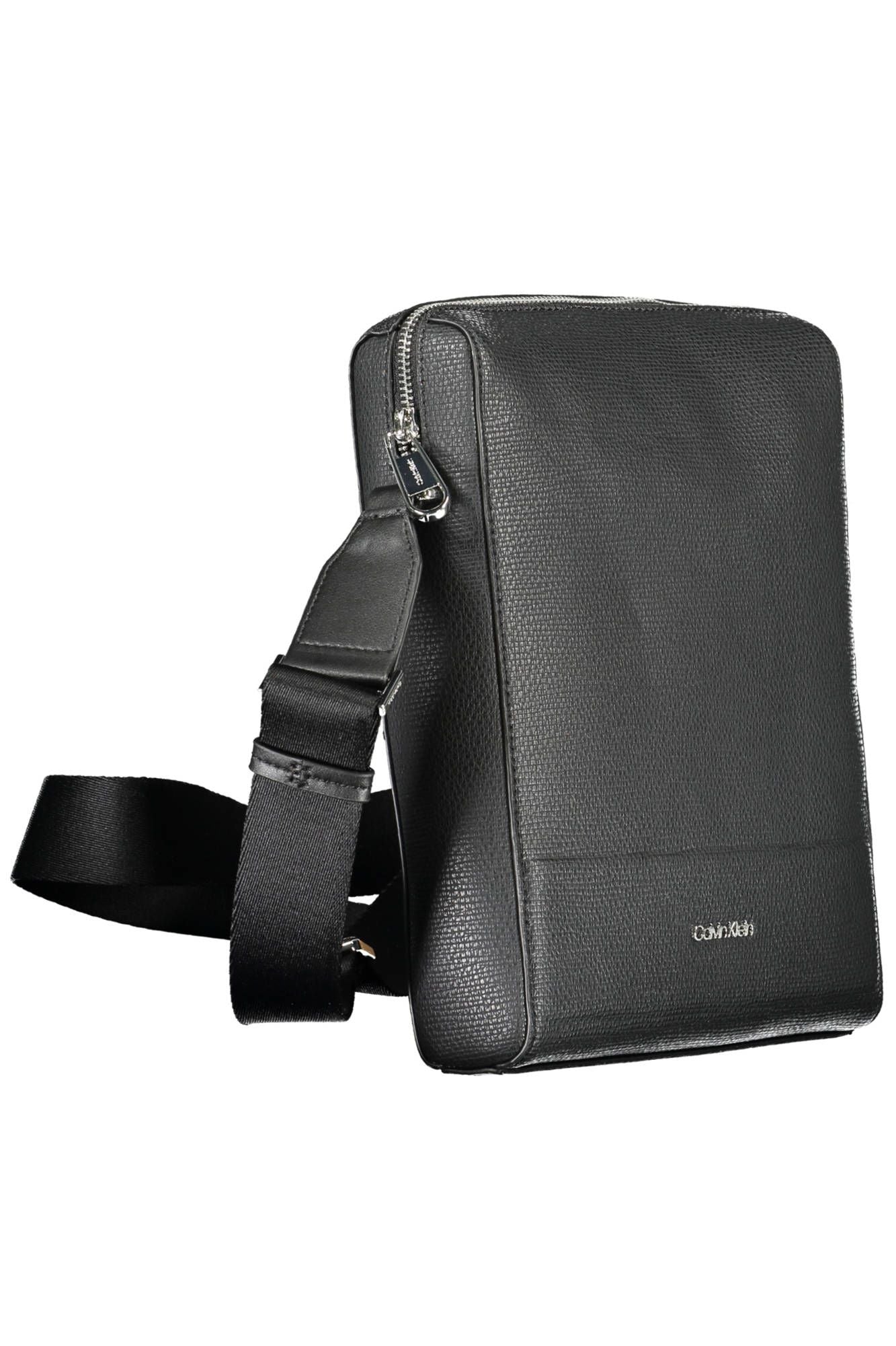 Calvin Klein Black Polyester Men's Shoulder Bag