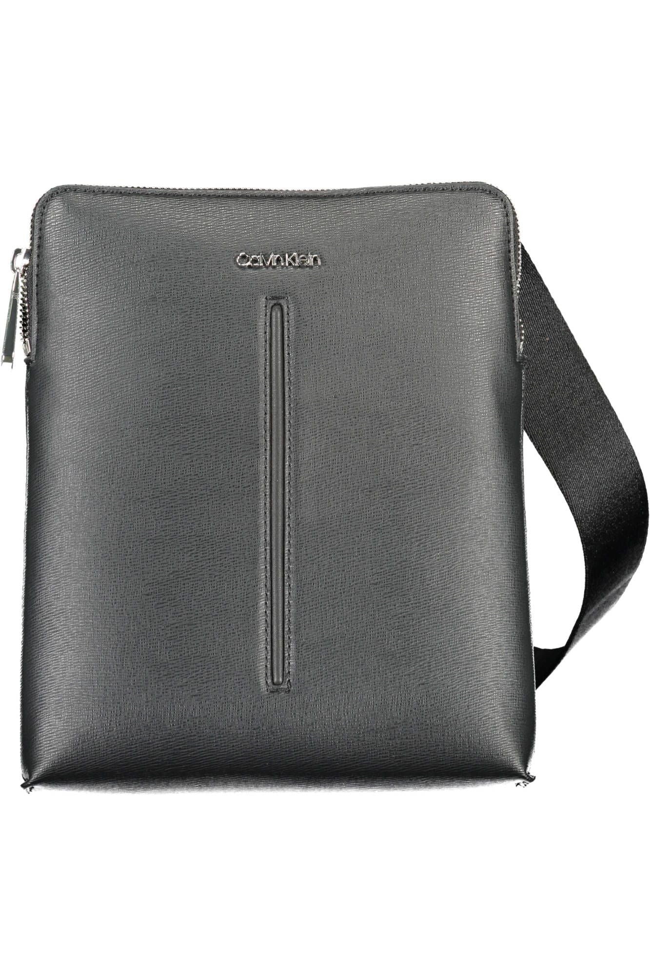 Calvin Klein Black Polyester Men's Shoulder Bag