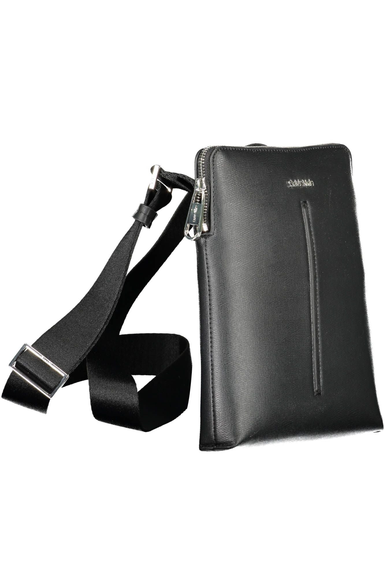 Calvin Klein Black Polyester Men's Shoulder Bag