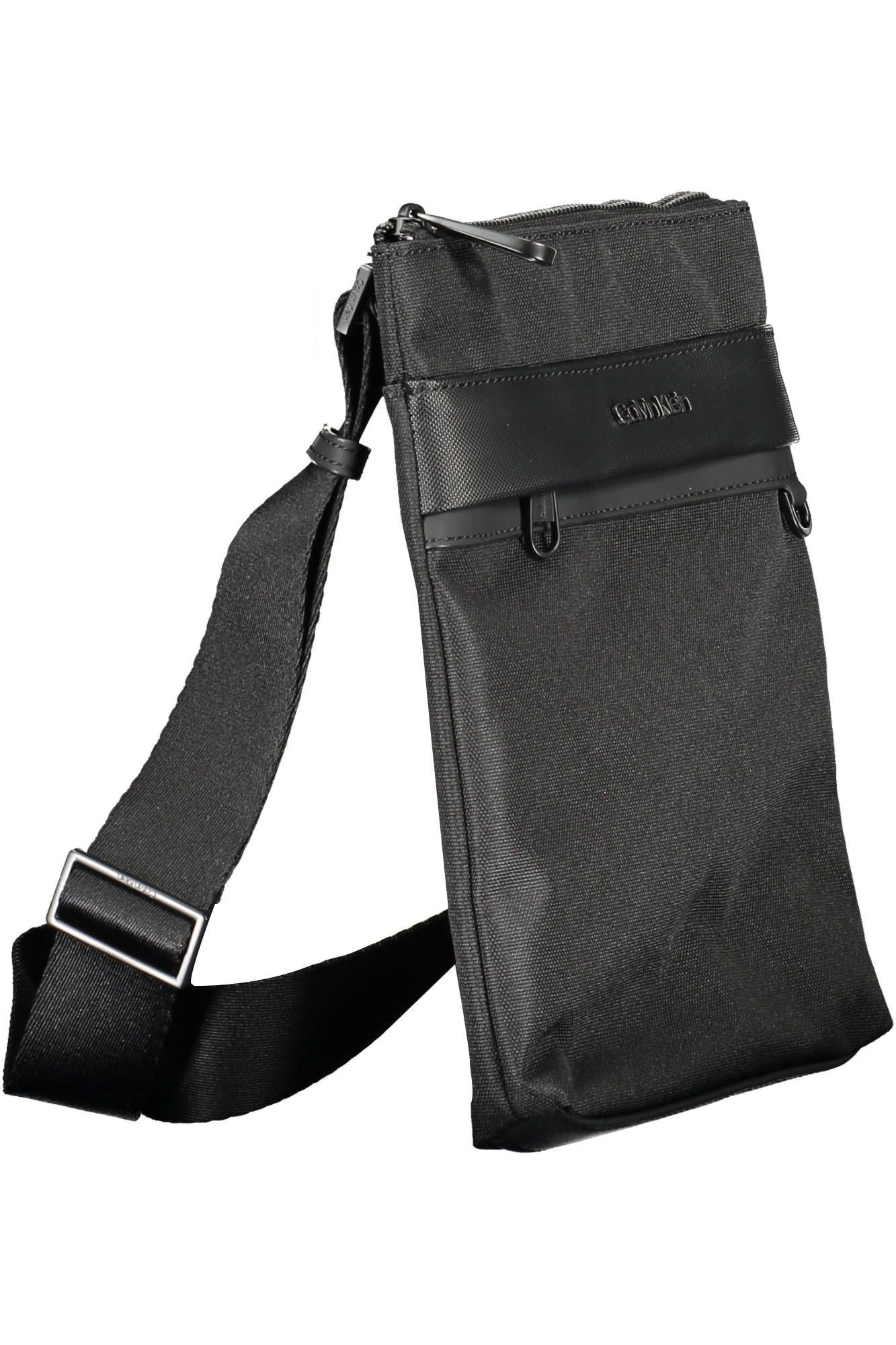 Calvin Klein Black Polyester Men's Shoulder Bag