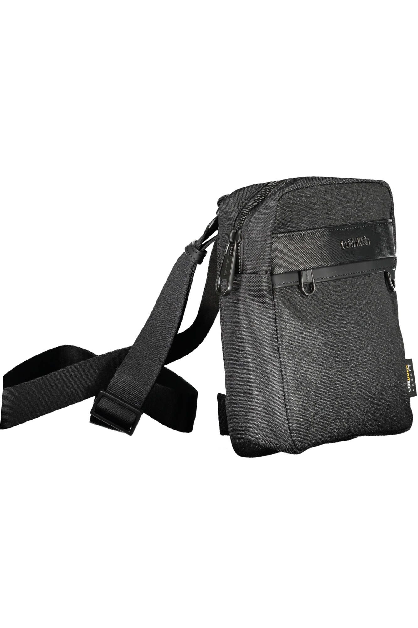 Calvin Klein Black Polyester Men's Shoulder Bag