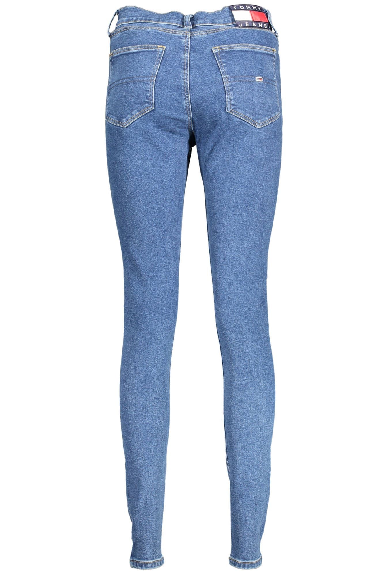 Tommy Hilfiger Blue Cotton Skinny Jeans for Women