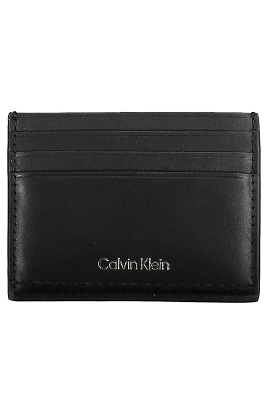 Calvin Klein Black Leather Men's Wallet