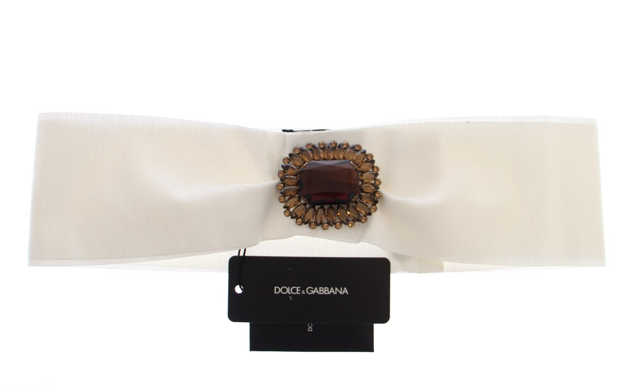 Dolce &amp; Gabbana Embellished Snap Waist Belt