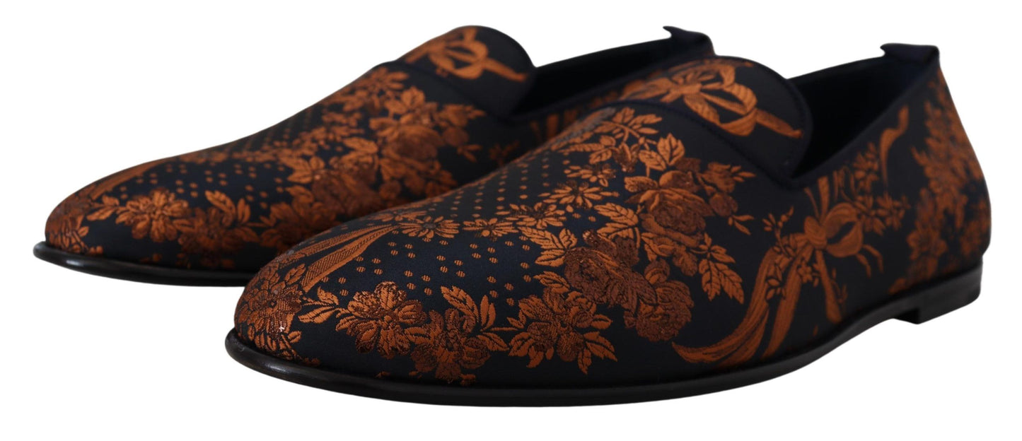 Dolce &amp; Gabbana Elegant floral slippers