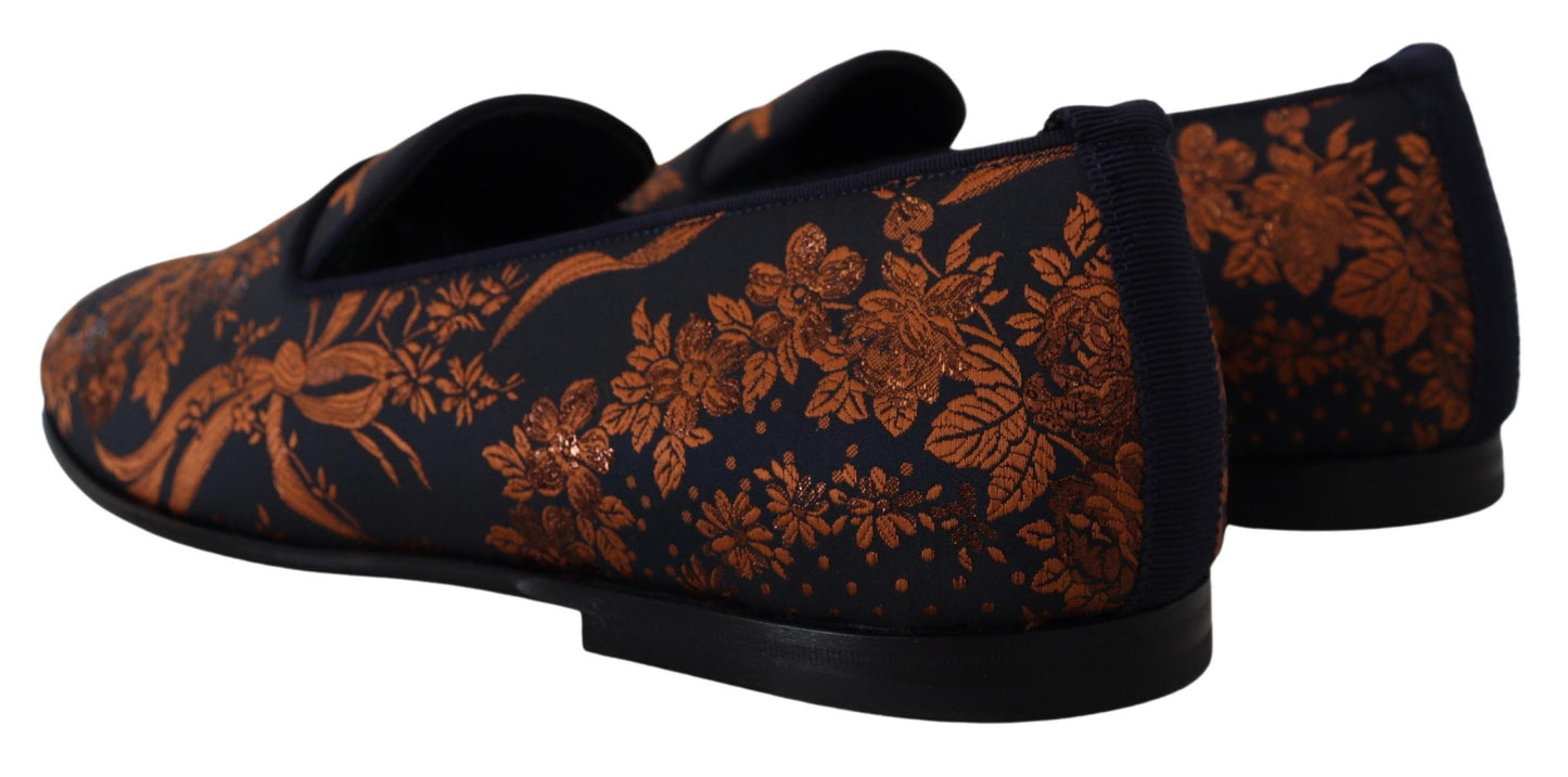 Dolce &amp; Gabbana Elegant floral slippers