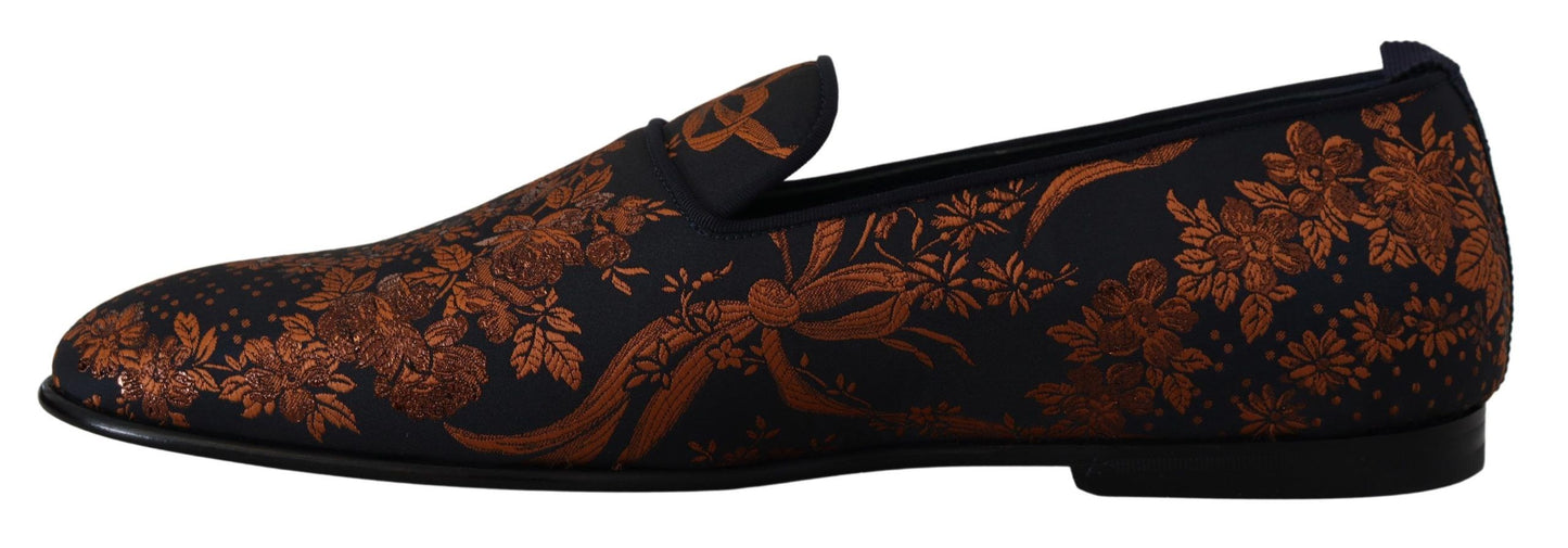 Dolce &amp; Gabbana Elegant floral slippers