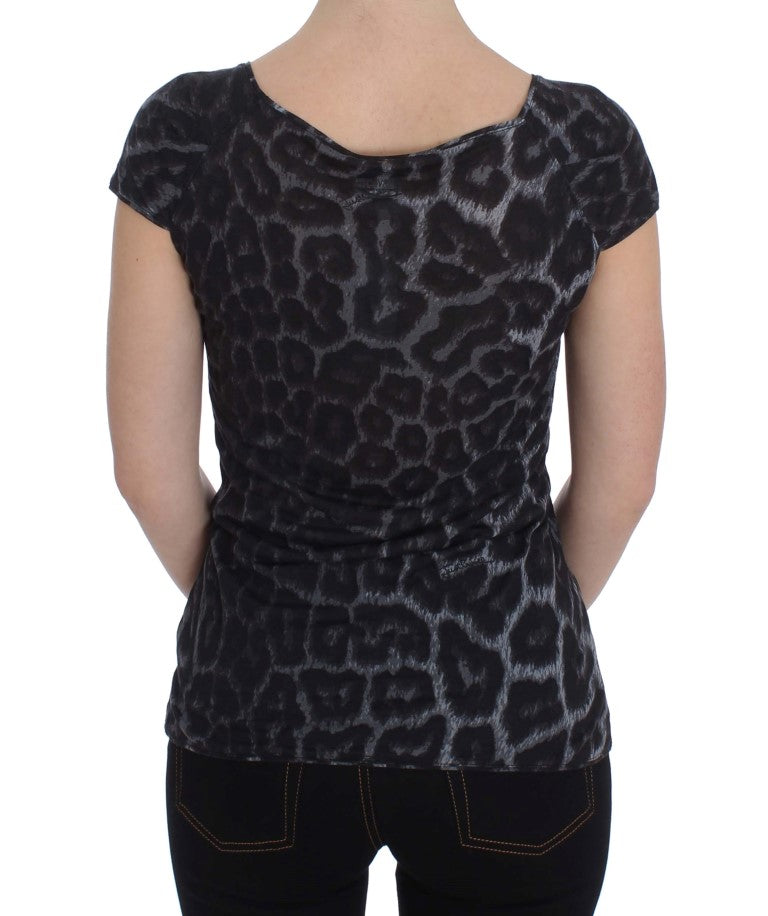 Chic leopard modal top from Cavalli