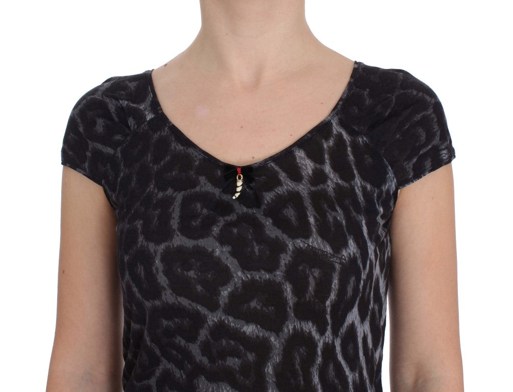 Chic leopard modal top from Cavalli