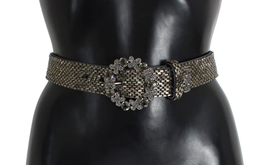 Dolce &amp; Gabbana Embellished Wide Sequin Waist Belt