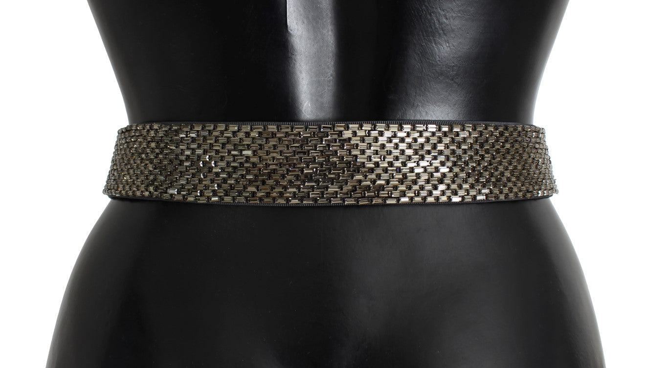 Dolce &amp; Gabbana Embellished Wide Sequin Waist Belt