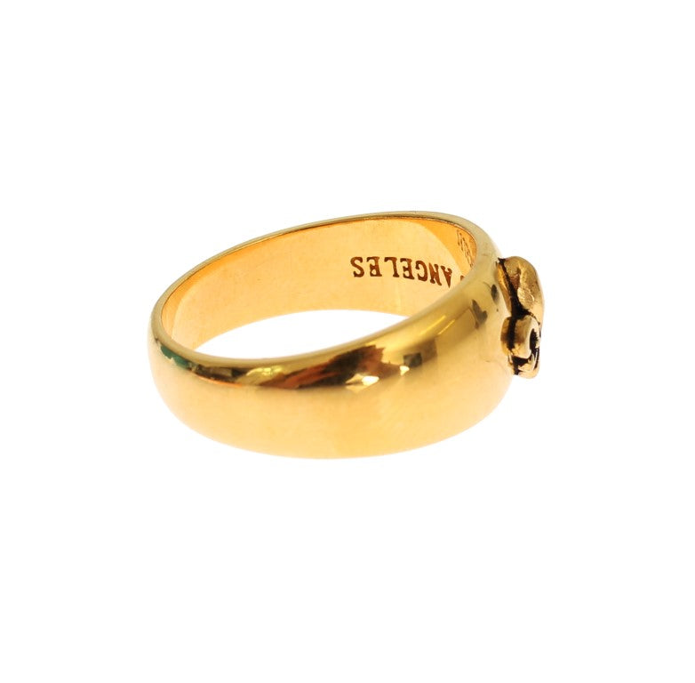 Nialaya Exclusive Gold Plated Men's Ring