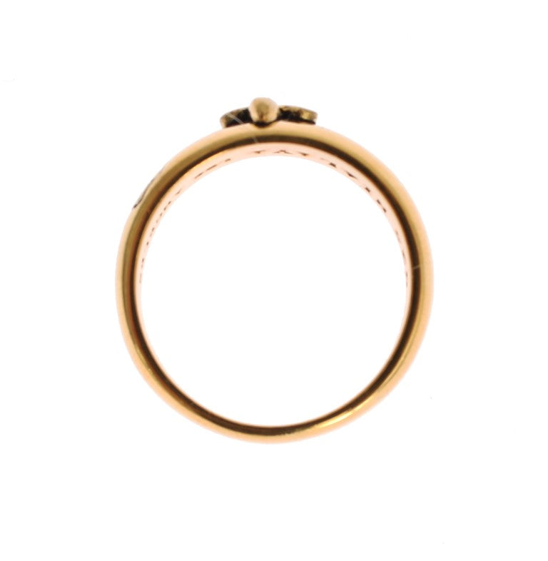 Nialaya Exclusive Gold Plated Men's Ring