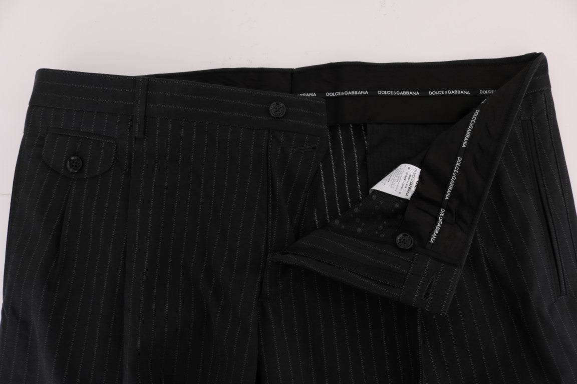 Dolce &amp; Gabbana Elegant striped straight fit dress pants