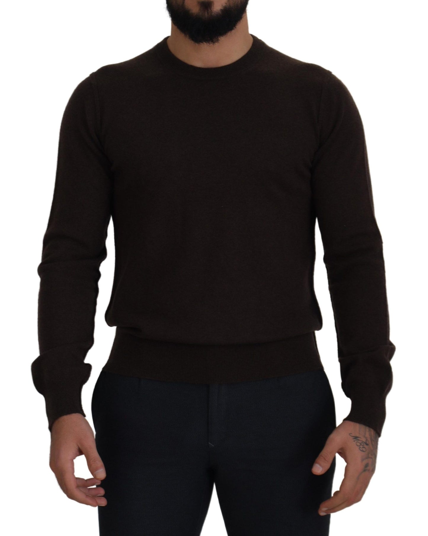 Dolce &amp; Gabbana Elegant cashmere round neck sweater