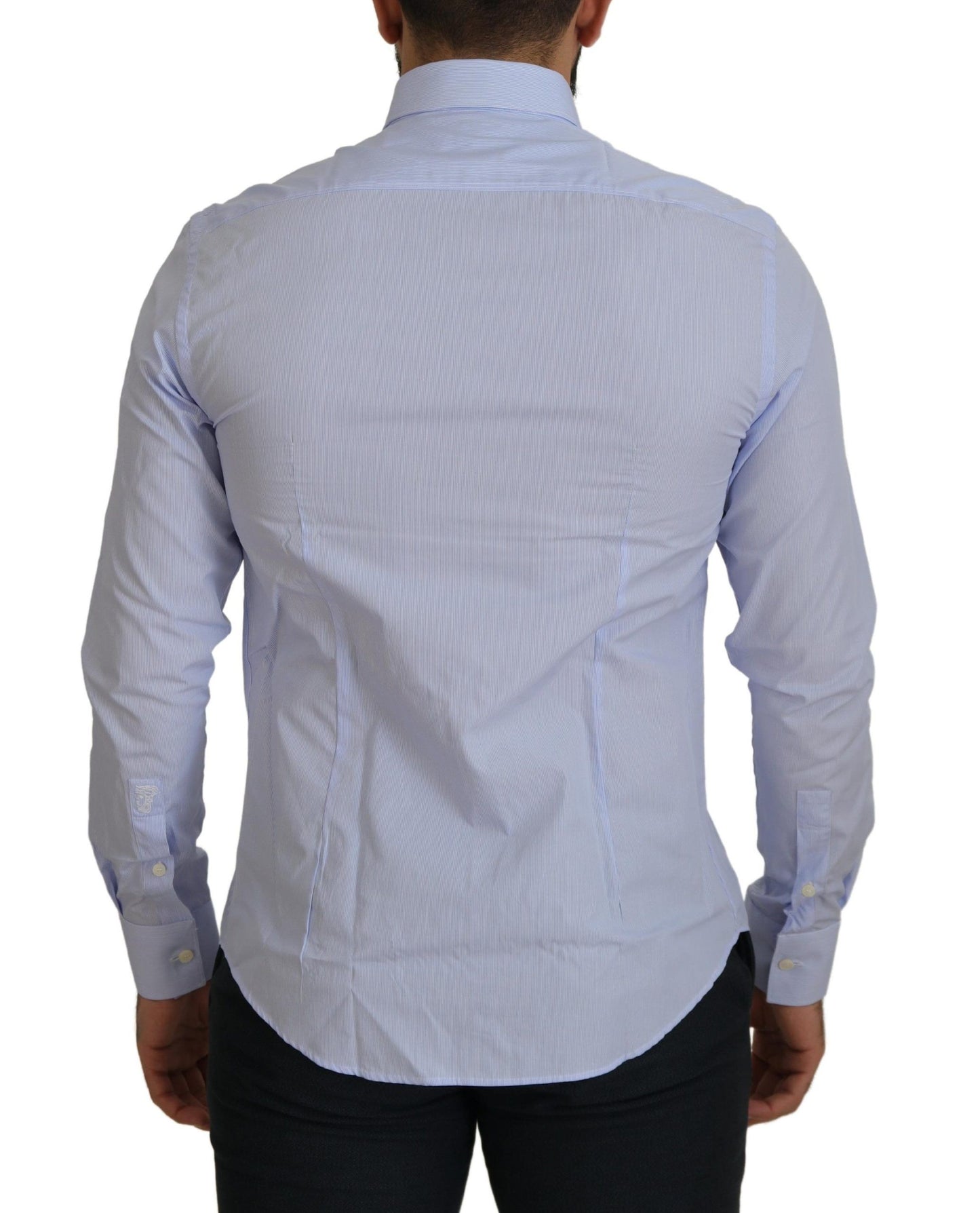 Versace Collection Elegant light blue shirt