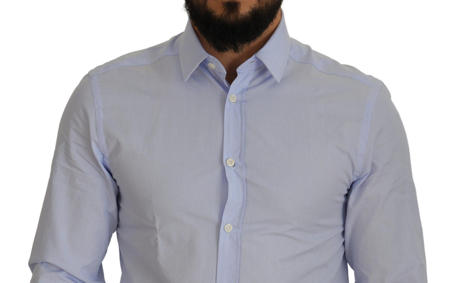 Versace Collection Elegant light blue shirt