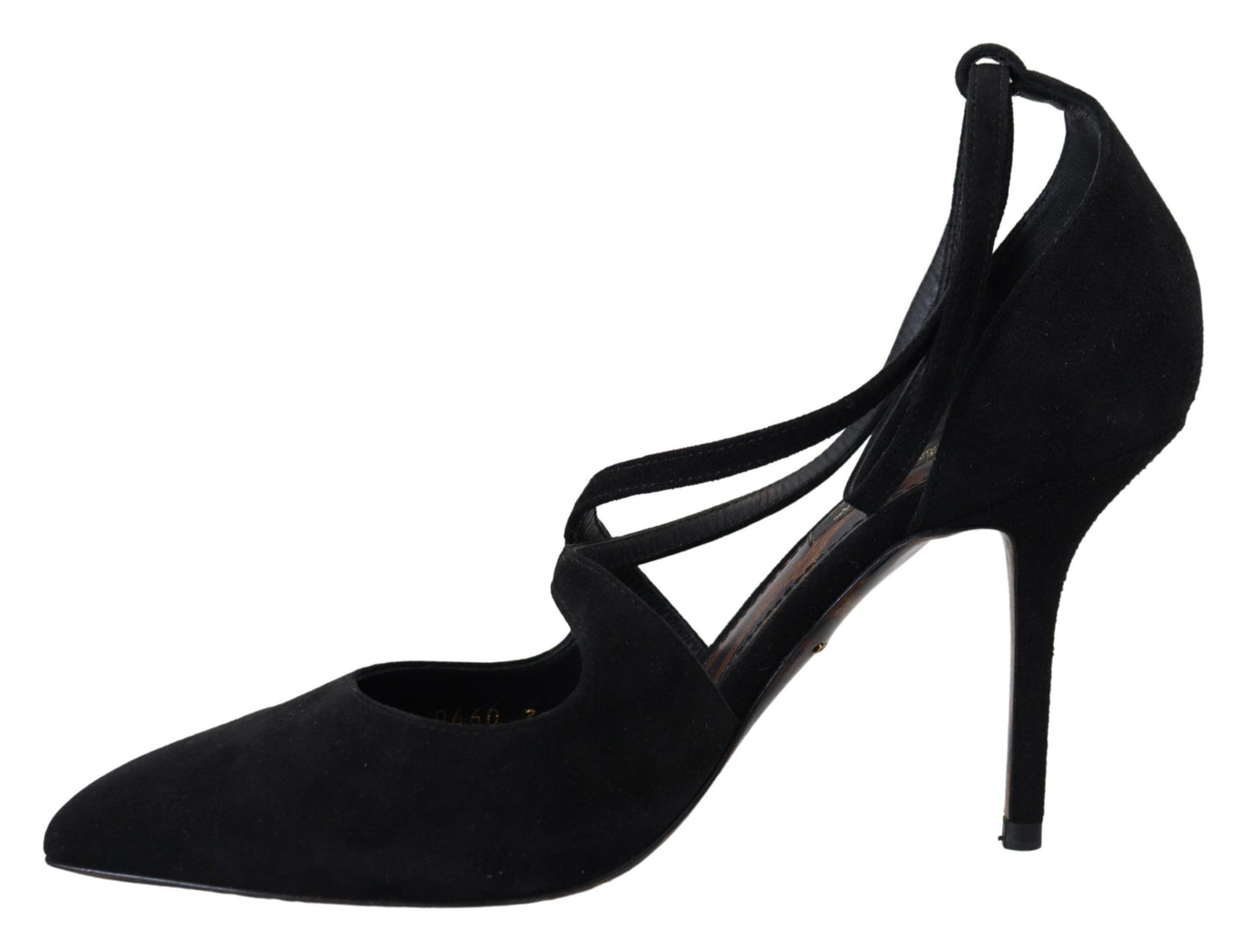 Dolce &amp; Gabbana Elegant suede heels with ankle strap