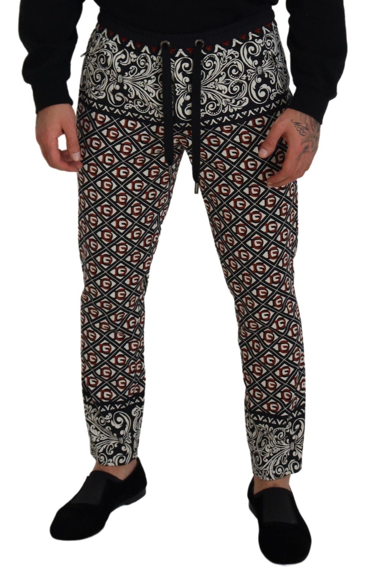 Dolce &amp; Gabbana Elegant multicolor jogging pants