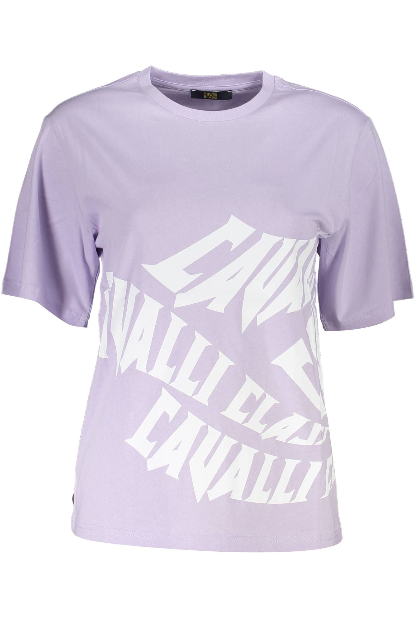 Cavalli Class Purple Cotton Women's T-Shirt