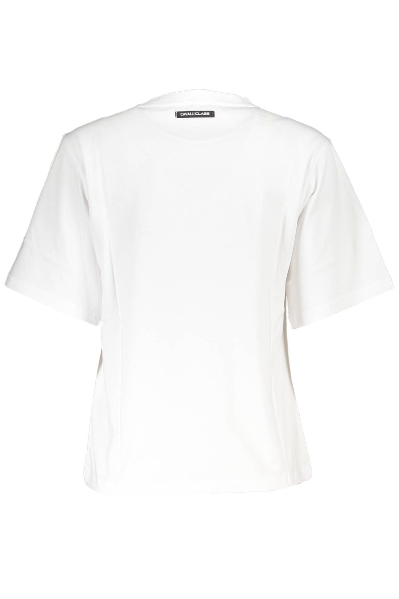 Cavalli Class White Cotton T-Shirt for Women