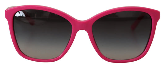 Dolce &amp; Gabbana Elegant Round Pink Sunglasses for Women