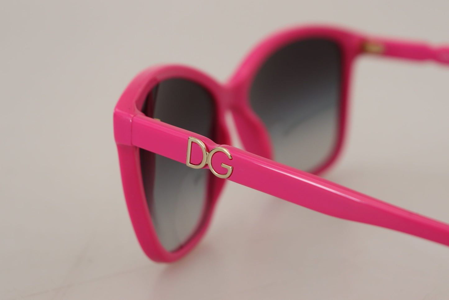 Dolce &amp; Gabbana Elegant Round Pink Sunglasses for Women