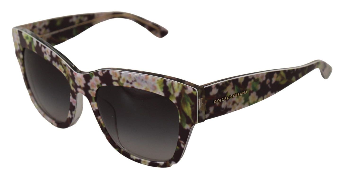 Dolce &amp; Gabbana Elegant Multicolor Gradient Sunglasses