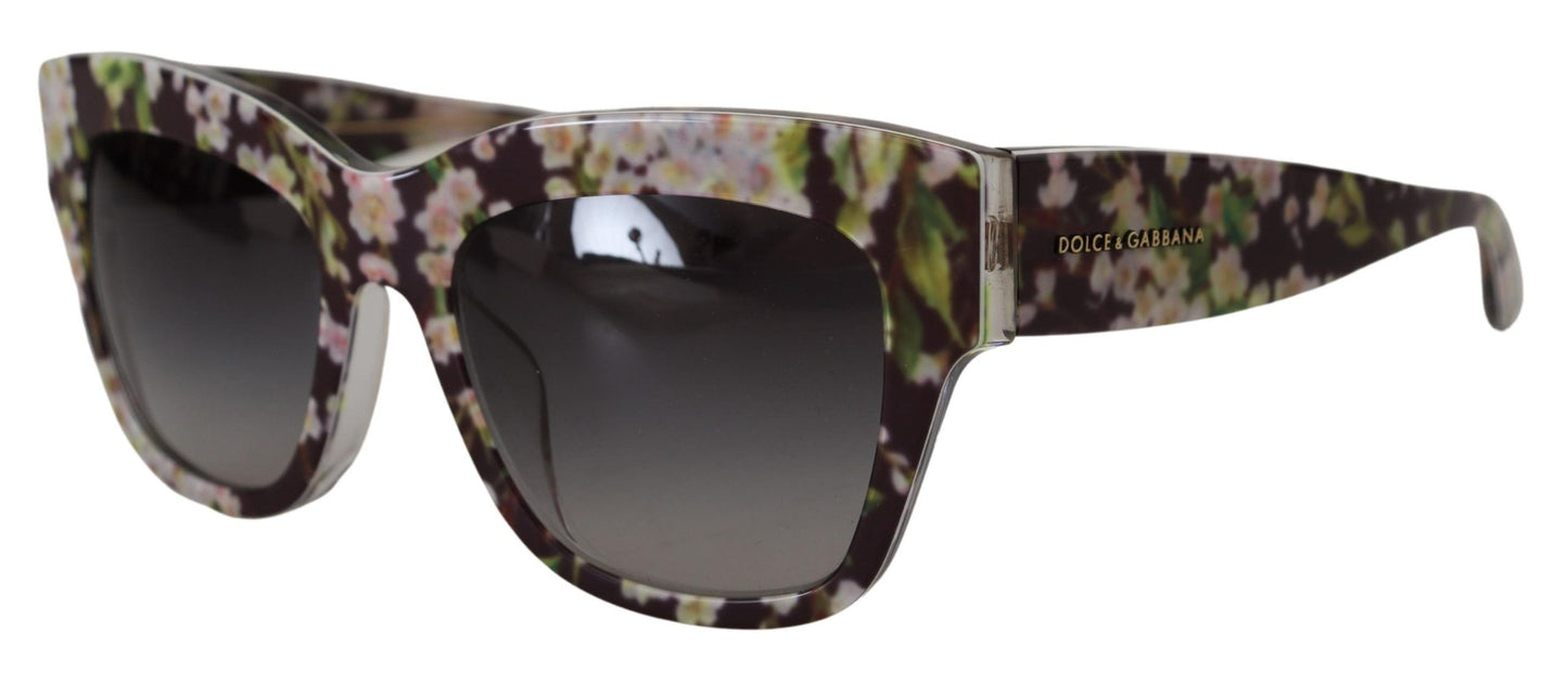 Dolce &amp; Gabbana Elegant Multicolor Gradient Sunglasses