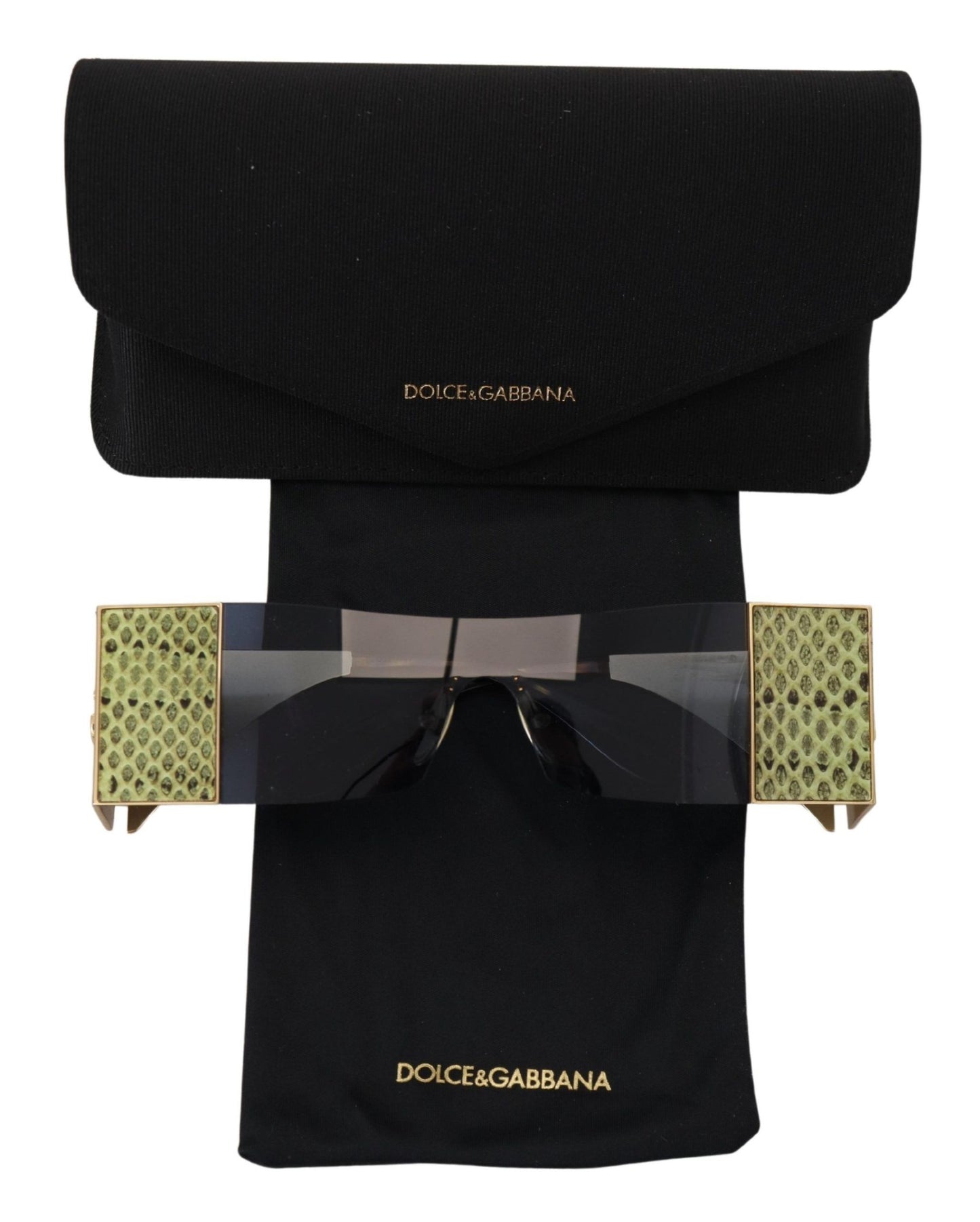 Dolce &amp; Gabbana Elegant glasses in metallic tones