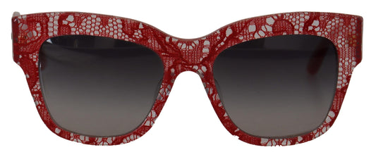 Dolce &amp; Gabbana Sicilian designer sunglasses with lace detail