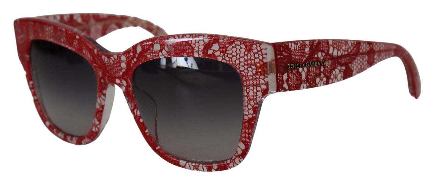 Dolce &amp; Gabbana Sicilian designer sunglasses with lace detail