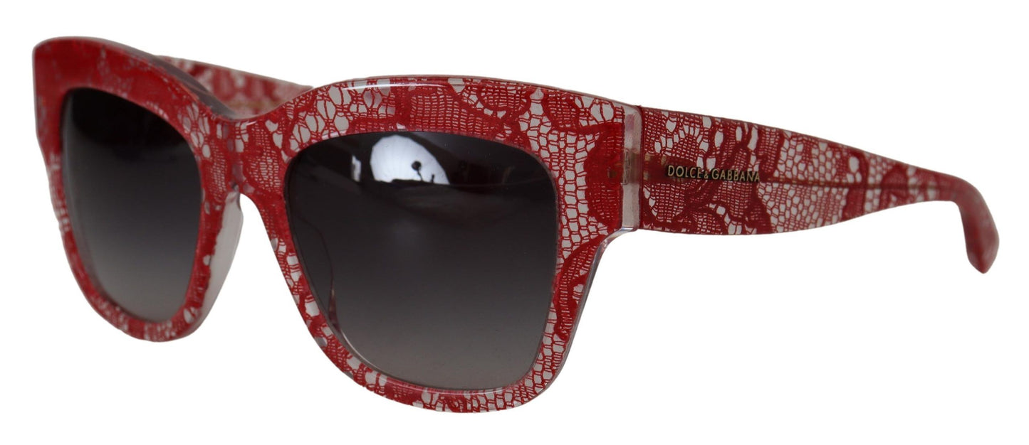 Dolce &amp; Gabbana Chic tinted sunglasses made of Sicilian lace