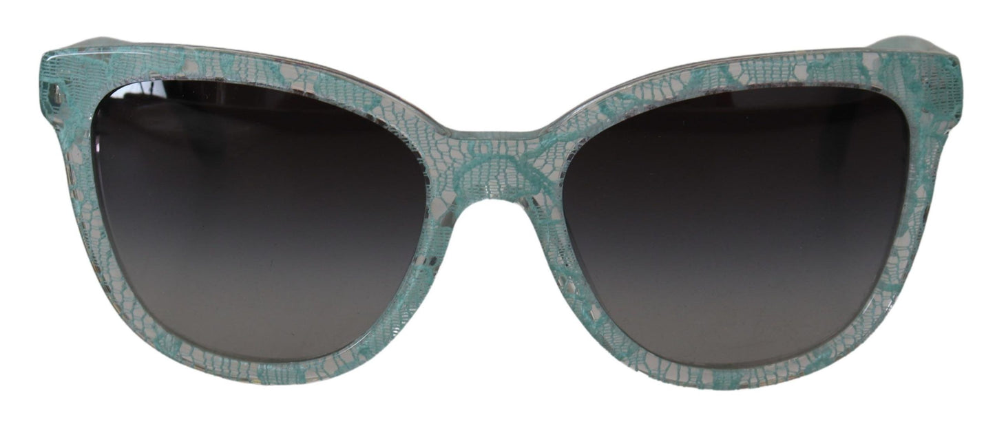 Dolce &amp; Gabbana Elegant designer sunglasses made of Sicilian lace