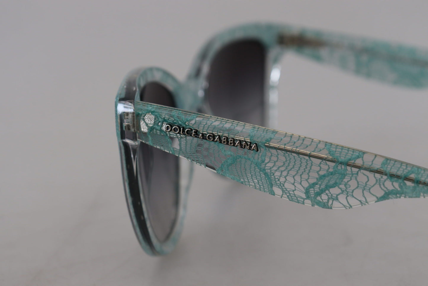 Dolce &amp; Gabbana Elegant designer sunglasses made of Sicilian lace