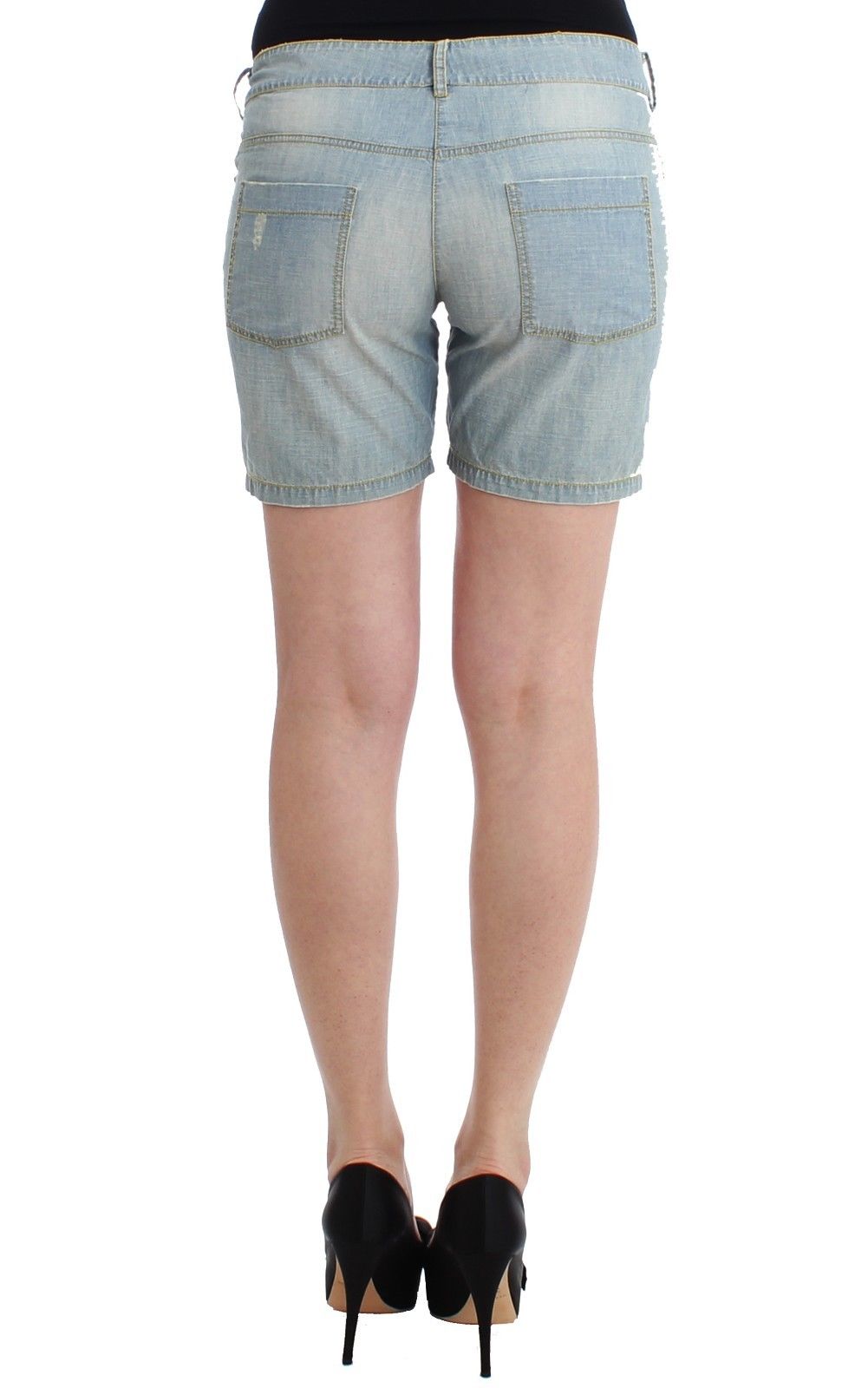 Schicke blaue Denim-Shorts - Ermanno Scervino