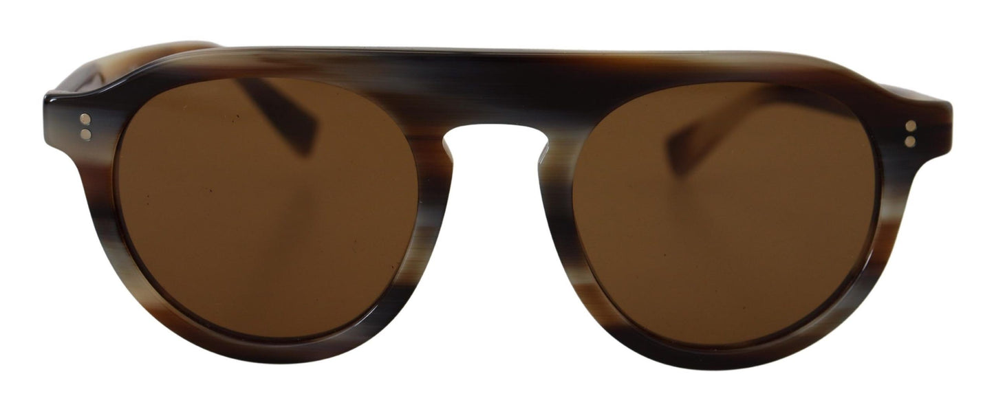 Dolce &amp; Gabbana Timeless Unisex Sunglasses in Tortoiseshell