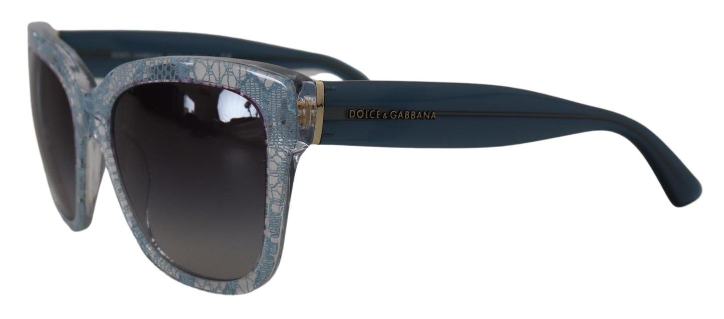 Dolce &amp; Gabbana Elegant women's sunglasses with Sicilian lace