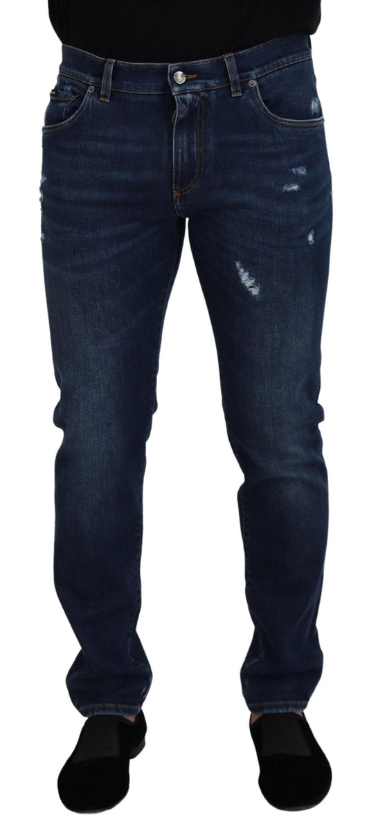 Dolce & Gabbana Schicke Slim Fit Italian Denim Sensation